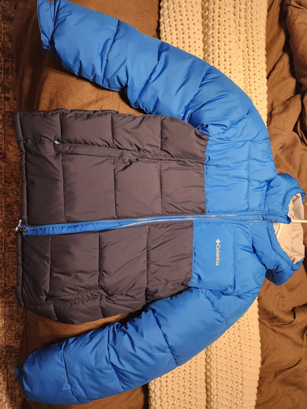 Columbia Youth Pike Lake II Hooded Omni Heat Jacket-Like NEW!